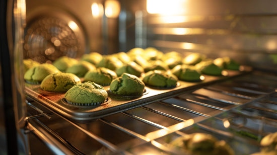 matcha, muffins, green tea, matcha recipe, matcha muffin, culinary matcha