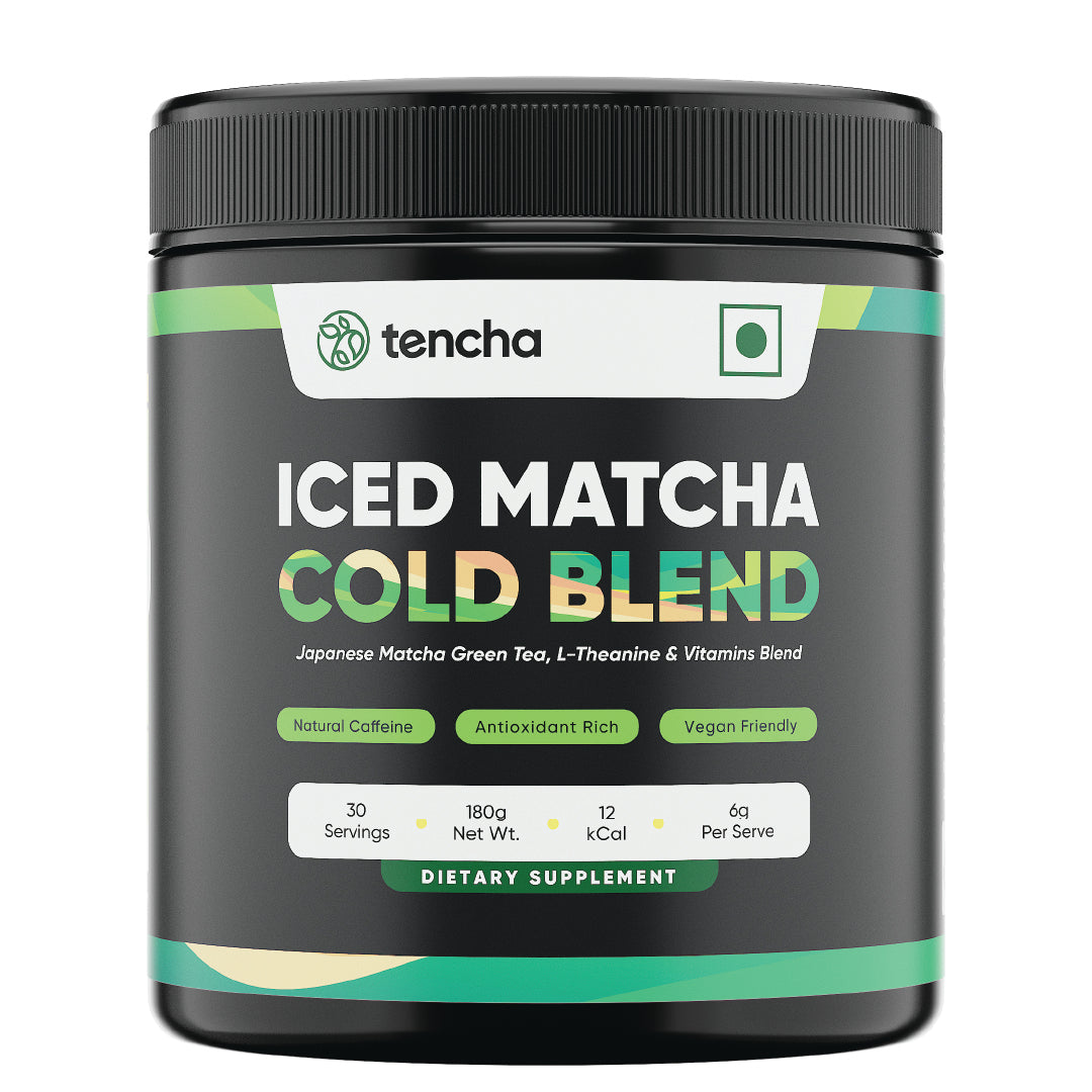 Iced Matcha Cold Blend | Better Green Tea For Energy & Focus