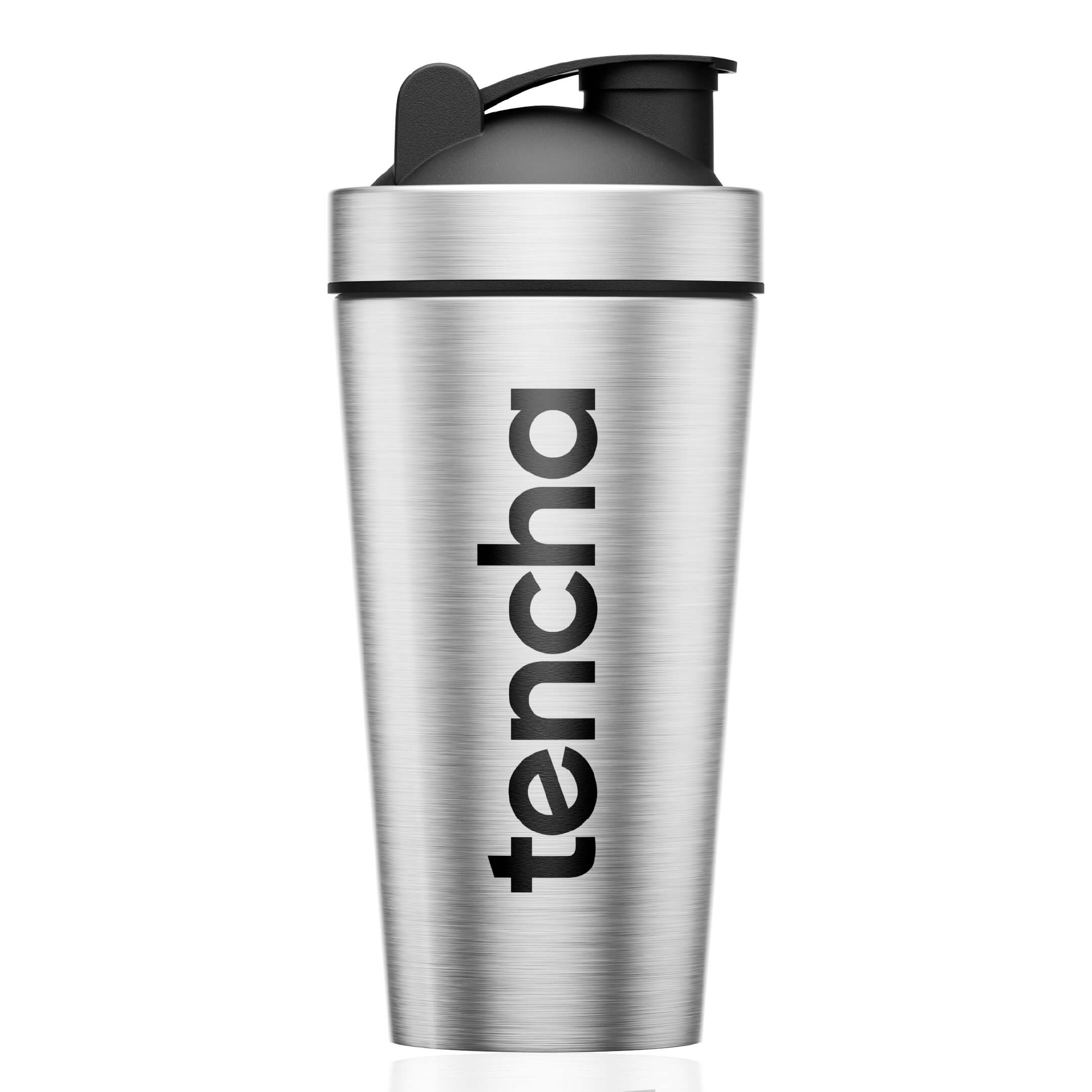 Tencha Blends Gym Shaker with mixer ball | Shake for Pre-Workout & Protein Shake | Leak Proof | 100% Reusable | BPA Free | 350 ml