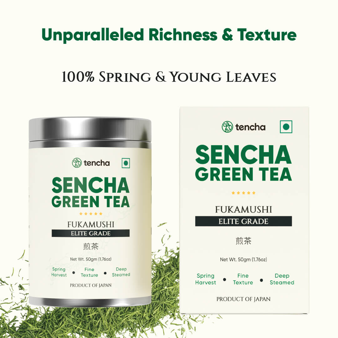 Japanese Sencha Tea | Elite Grade | Green Tea | Spring Harvest | Deep Steamed