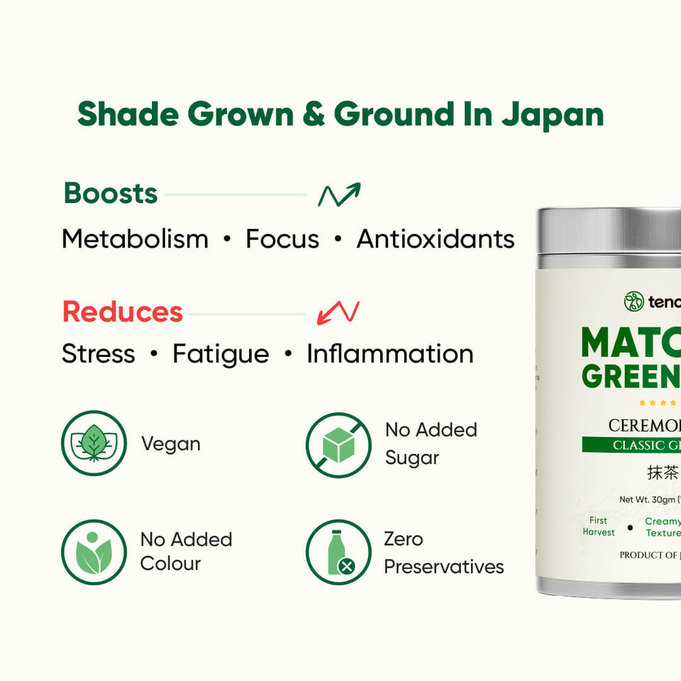 Ceremonial Matcha Green Tea | Classic Grade | Shizuoka - Japan