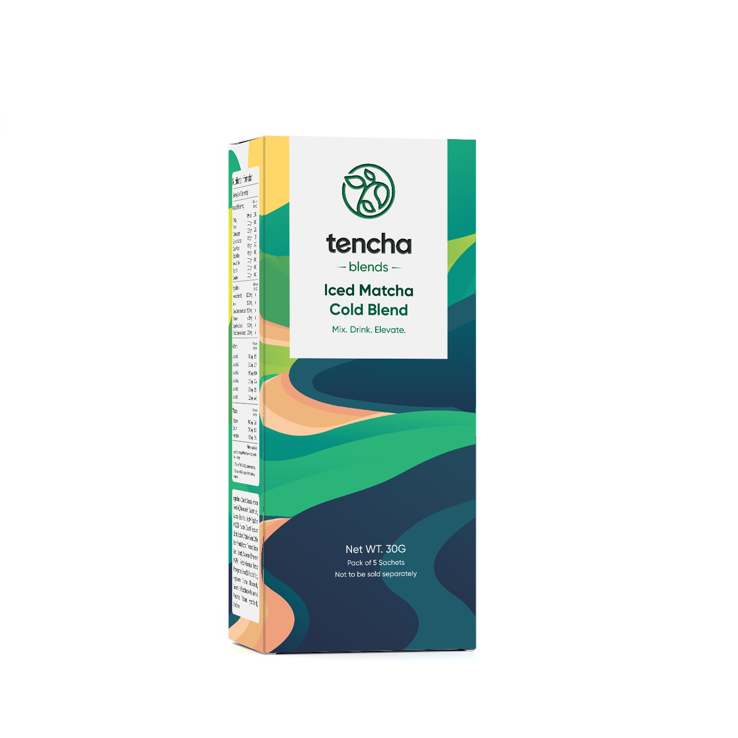 Iced Matcha Cold Blend, Pack of 5 Sachets