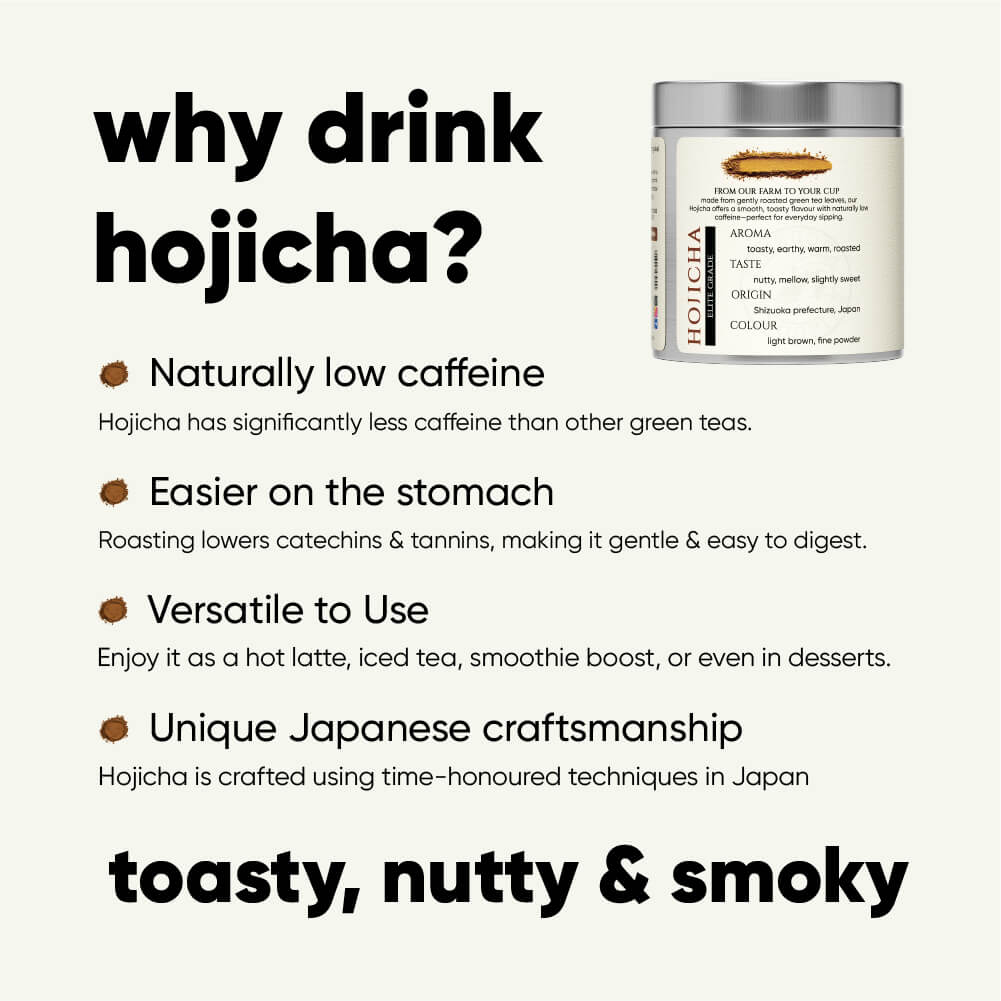 High Grade Hojicha | 25g Jar | Spring Harvest | Elite Grade