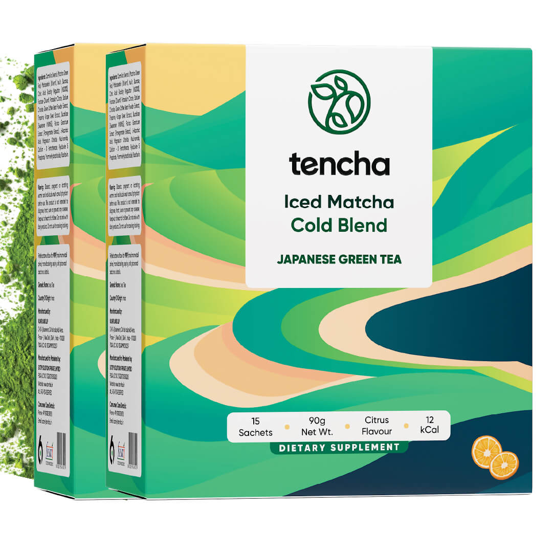 Iced Matcha Cold Blend | Better Green Tea For Energy & Focus