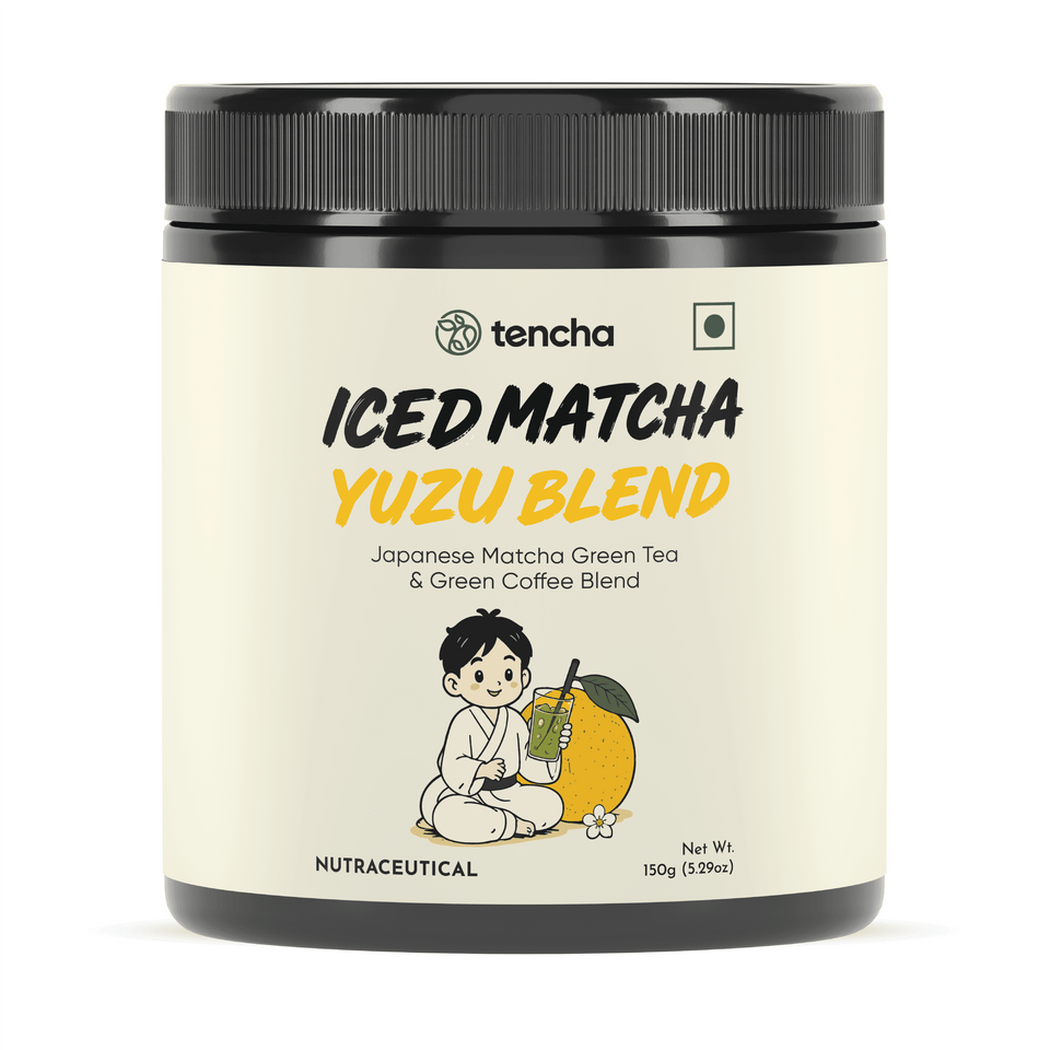 Iced Matcha Yuzu Blend | Japanese Matcha & Zesty Yuzu – 150g