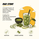 Iced Matcha Yuzu Blend | Japanese Matcha & Zesty Yuzu – 150g