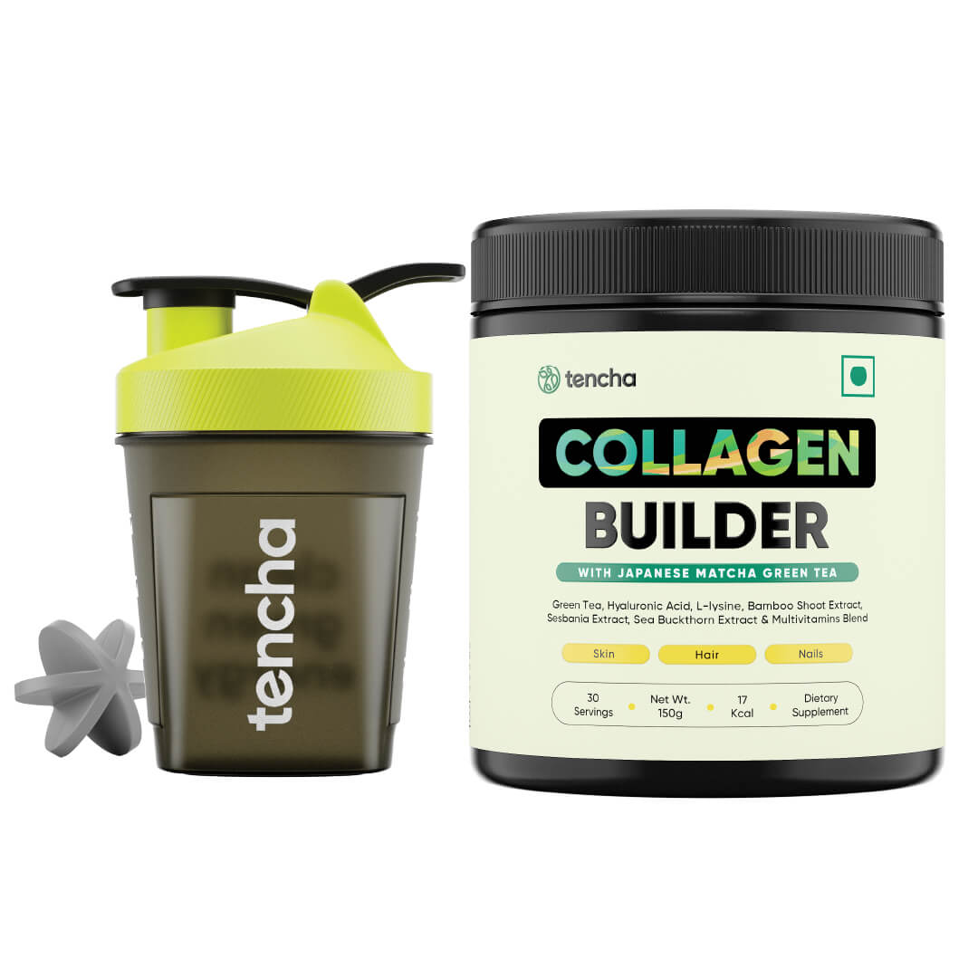 Collagen Builder | Silica, Biotin & Hyaluronic Acid Blend | With Japanese Matcha Green Tea