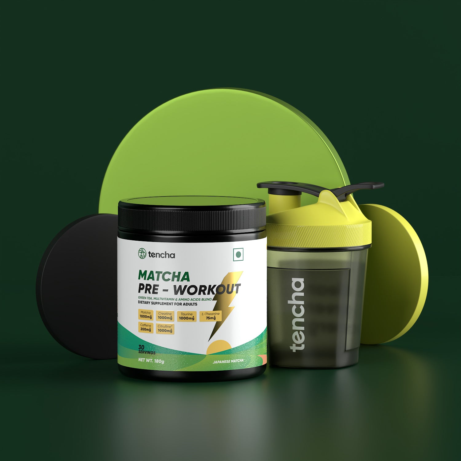 Matcha Pre-Workout | Matcha Green Tea Based Pre-Workout Blend